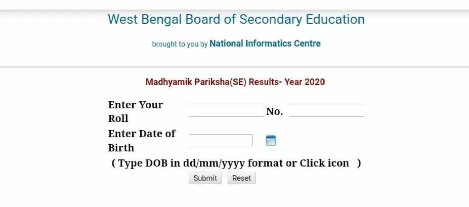 West Bengal (WB) Madhyamik Results 2021 Release (20 July) | Check WBBSE 10th Class Result @wbresults.nic.in