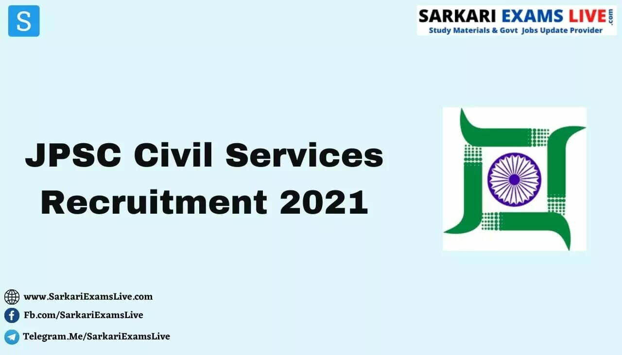JPSC Civil Services Recruitment 2022