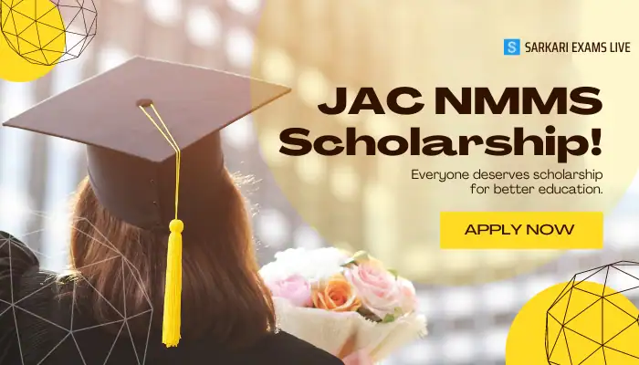 Jharkhand NMMS Scholarship Form 2022