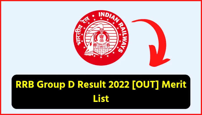 RRB Group D Result 2022 Merit List