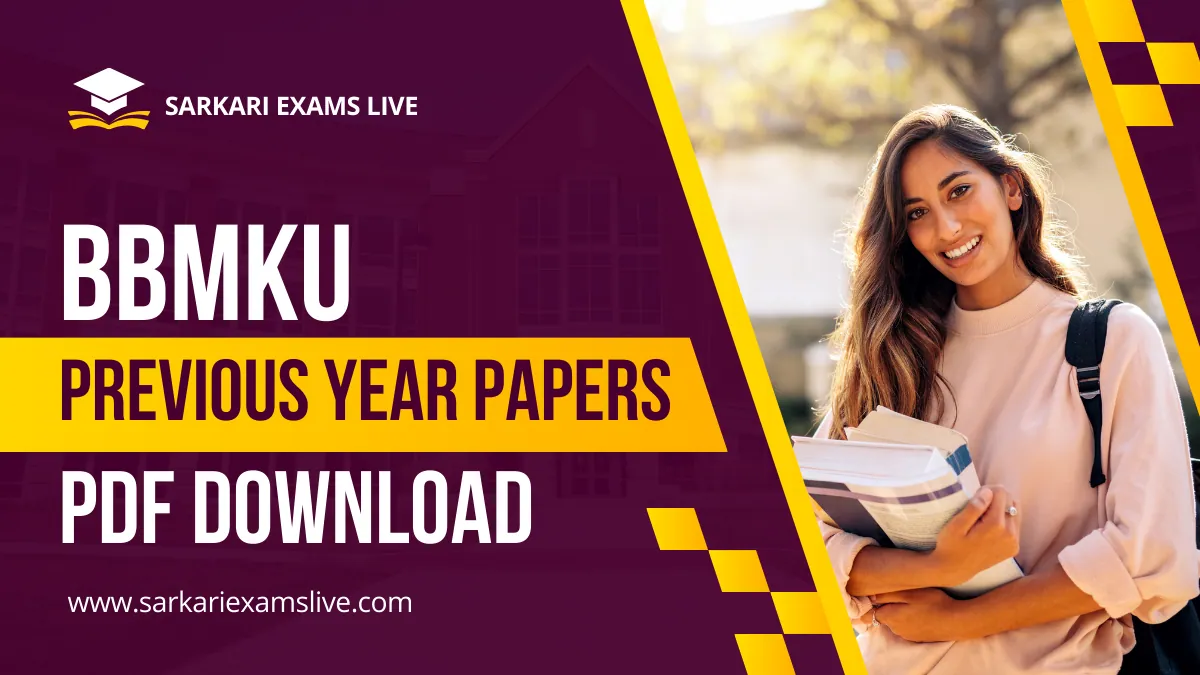 BBMKU Previous Year Question Paper PDF